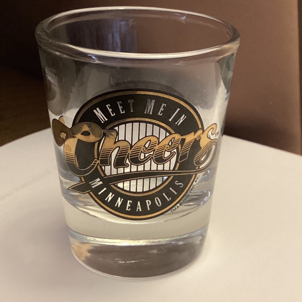 Meet me in CHEERS Minneapolis Shot Glass